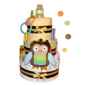 Whoo Loves You Baby Diaper Cake