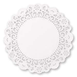  Brooklace Paper Lace 18 inch Doilies, White Health 