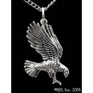   20 Silver Box Chain, Eagle Animal Jewelry, 14 k gold 