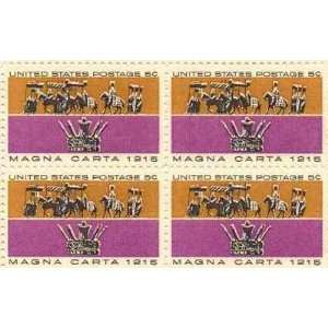 Magna Carta 1215 Set of 4 x 5 Cent US Postage Stamps NEW Scot 1265