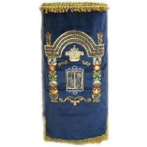  Colorful Design Torah Mantle Gold 