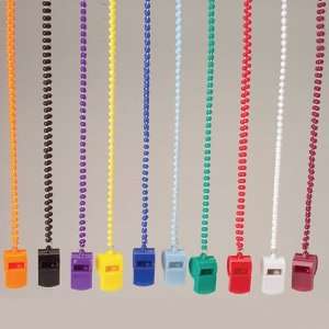  Whistle Necklaces/White Toys & Games
