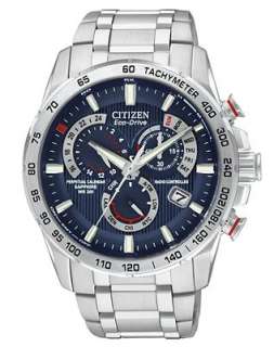 Citizen Eli Manning Limited Edition Perpetual Chrono Watch AT4009 59L 