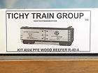 Tichy HO PFE Class R 40 Wood reefer 4024  
