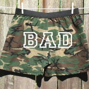  Bad (A$%) Boxer Shorts   Funny Gift For Men Everything 
