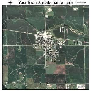  Aerial Photography Map of Blairstown, Iowa 2011 IA 