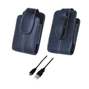   II Premium Pouch, USB Data Sync Cable Protection and Power Package Set