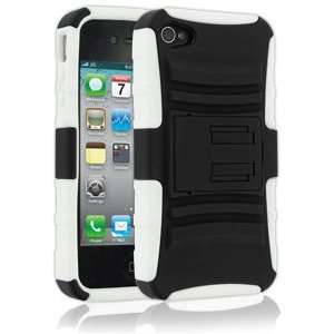  Cellairis Militia Case for Apple iPhone 4/4S Case   White 