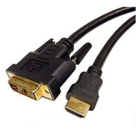 NEW Gold DVI Male to HDMI Cable for HDTV LCD 10 FT 3M  