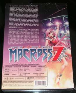 DVD Macross 7 Chapter 1 – 49 End + 3 Special  