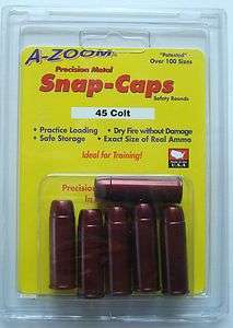 Zoom Snap Caps for 45 Colt 460 S&W Mag Azoom #16124  