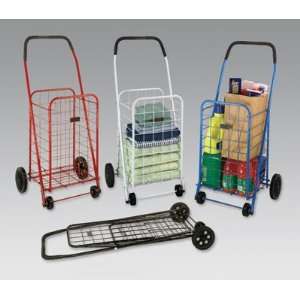  Folding Shopping Cart Color Assortment of 4 Office 