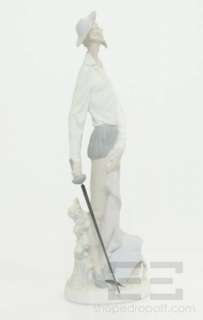 Lladro Matte Don Quixote Standing Retired Figurine #4854  