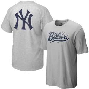  Nike New York Yankees Ash Local T shirt (Medium) Sports 