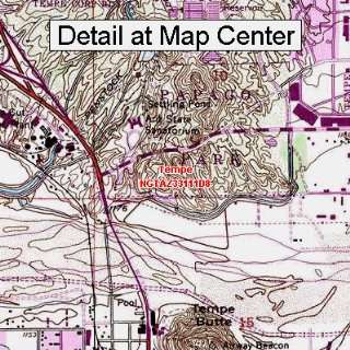   Quadrangle Map   Tempe, Arizona (Folded/Waterproof)