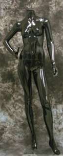   Headless Mannequin Black Matte JK Five Clothing DIsplay Dummy  