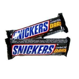 Snickers Bar   Dark, 1.83 oz, 24 count  Grocery & Gourmet 