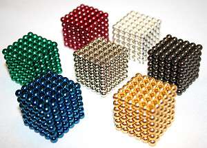 Magnecube 216 neo neodymium balls. Magnetic puzzle M cube 5mm fun toy 