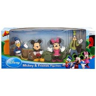   and Friends   Donald Duck, Mickey, Minnie Mouse, and Goofy Figure Set