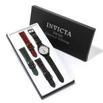 Invicta 5111 Swiss Limited Edition Black IP Slim Women Watch Gift Set