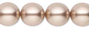 Bronze Swarovski Crystal 5810 Round Pearl Beads 12MM  