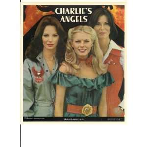 1977 Charlies Angels Jaclyn Smith, Cheryl Ladd & Kate Jackson 8.5x10 