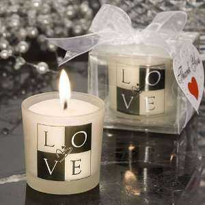  Wedding Favors LOVE design candle favors Health 