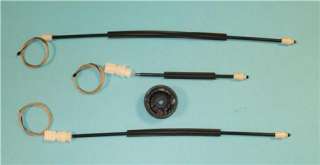This window regulator repair kit is intended to use as a replacement 
