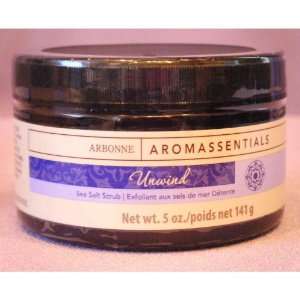  Arbonne Unwind Aromassentials Sea Scrub   5 oz Beauty