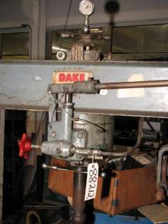 Dake 50 Ton Hand Operated H Frame Hydraulic Press No. 50H  