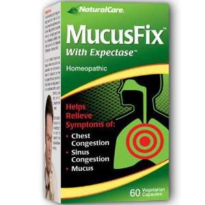  NaturalCare Homeopathics MucusFix 60 vegetarian capsules 