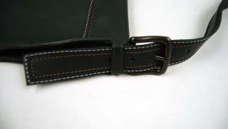 MARC JACOBS Triple Stitch Leather Tote Handbag GRN NWT  