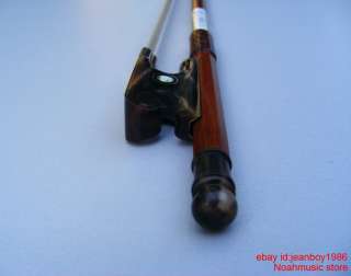New Baroque Violin bow 43 years Old Pernambuco wood stick Horn frog 