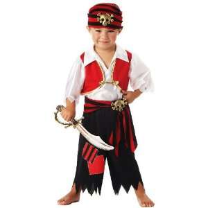 Lets Party By California Costumes Ahoy Matey Pirate Toddler Costume 
