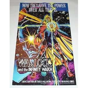  1991 Marvel Comics Warlock and the Infinity Watch 24 by 14 