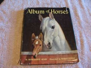 MARGUERITE HENRY BOOKS/KING OF THE WIND/BORN TO TROT/ALBUM OF HORSES 