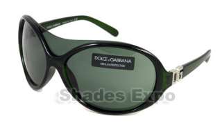 DOLCE&GABBANA SUNGLASSES DG 6001 B GREEN 6001B 507/71  