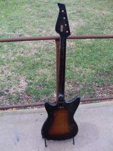 Vintage Bass Guitar Body and Neck Project 60s Western Auto ??  