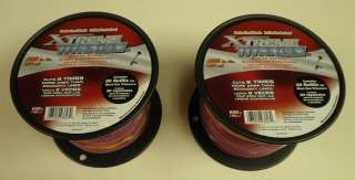 New two 3lb spools of titanium .095 in. trimmer line  