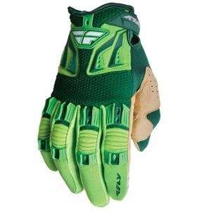  Fly Racing Kinetic Gloves   Large/Green/Lime Automotive