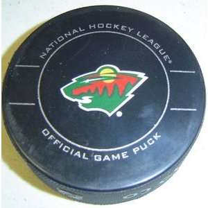    Minnesota Wild NHL Hockey Official Game Puck