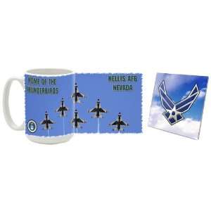  USAF Home of the Thunderbirds Mug/Coaster Kitchen 