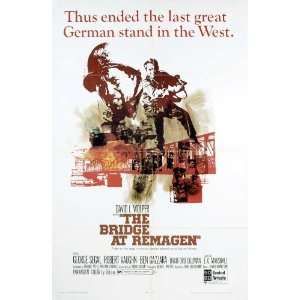  The Bridge at Remagen Movie Poster (11 x 17 Inches   28cm 
