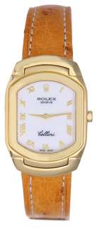 Rolex Cellini Ladies 18k Yellow Gold Watch 6631/8  
