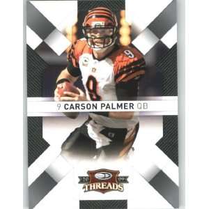 Carson Palmer   Cincinnati Bengals   2009 Donruss Threads NFL Football 