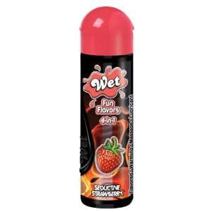  Wet Fun Flavors 4 in 1 Warming Lotion Strawberry Sports 