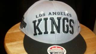 LOS ANGELES KINGS HAT CAP SUPERSTAR SNAPBACK GRY/BLK  