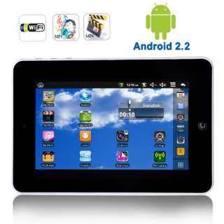 inch Google Android 2.2 EPAD Tablet PC VIA 8650 with camera wifi 