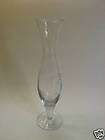 Hughes Cut Cornflower Depression Glass Candlewick Vase  