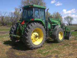1997 John Deere 7810 Tractor w/ 740 Loader  